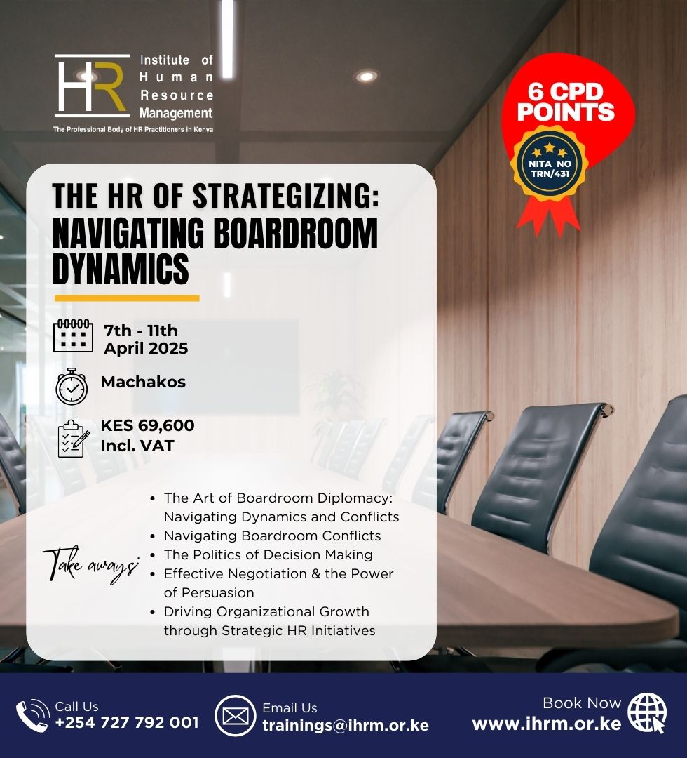 The HR of Strategizing:Navigating Boadroom Dynamics